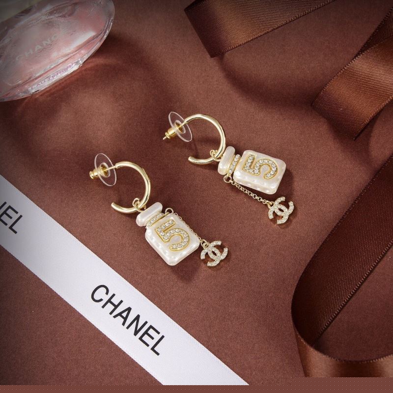 Ch*el earrings
